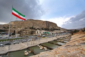 ورودی شیراز؛ دروازه قرآن و آرامگاه خواجوی کرمانی نشان ِ زیبای وطنم