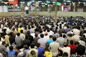 حسینیه‌ی سیدالشهداء در روز عرفه عرفه