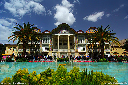 گزارش تصویری باغ ارم در شیراز باغ ارم