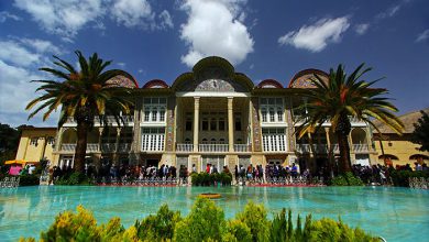 باغ ارم کاشی کاری باغ ارم کاشی کاری